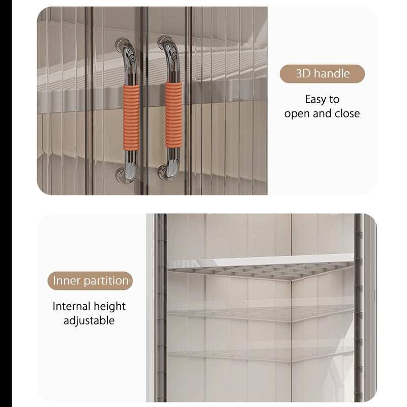 Creative 90-degree corner triangular storage cabinet