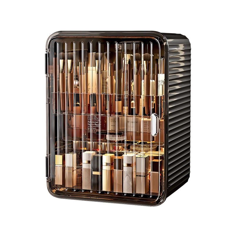 Desktop cosmeticscup dustproof storage box