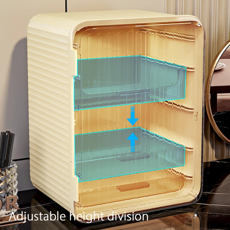 Desktop cosmeticscup dustproof storage box
