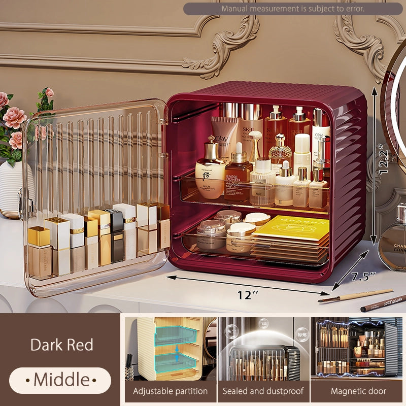 Desktop cosmeticscup dustproof storage box