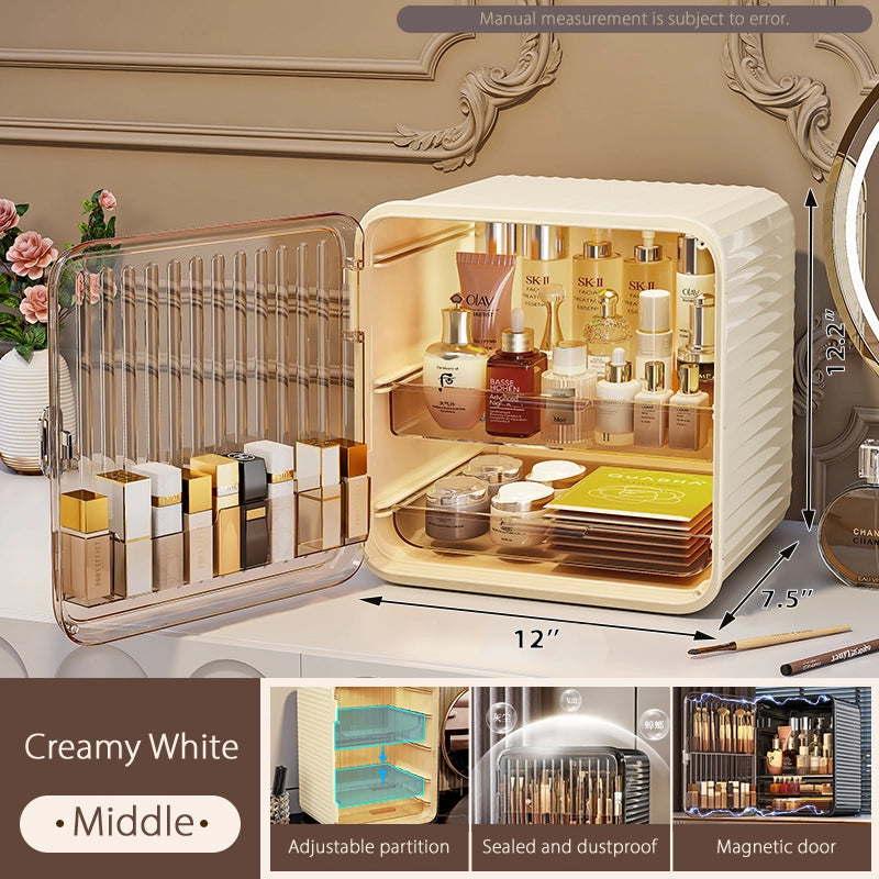 Desktop cosmeticscup dustproof storage box