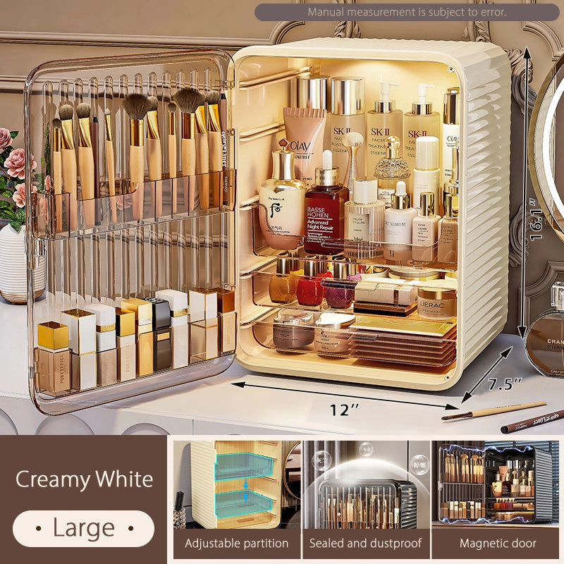 Desktop cosmeticscup dustproof storage box