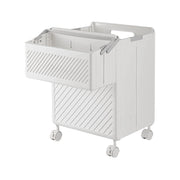 Foldable dirty clothes storage rackbasket