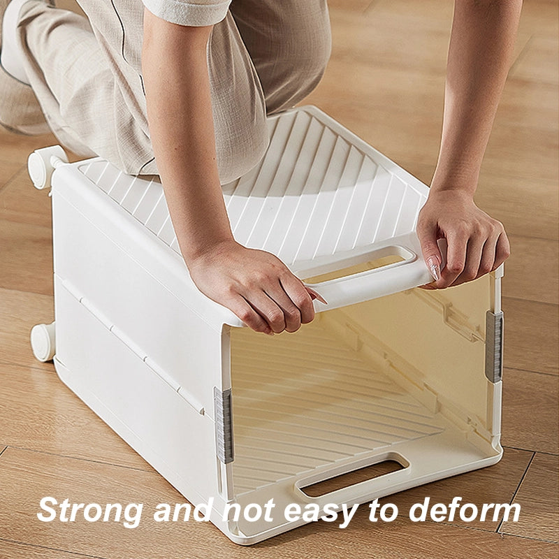 Foldable dirty clothes storage rackbasket