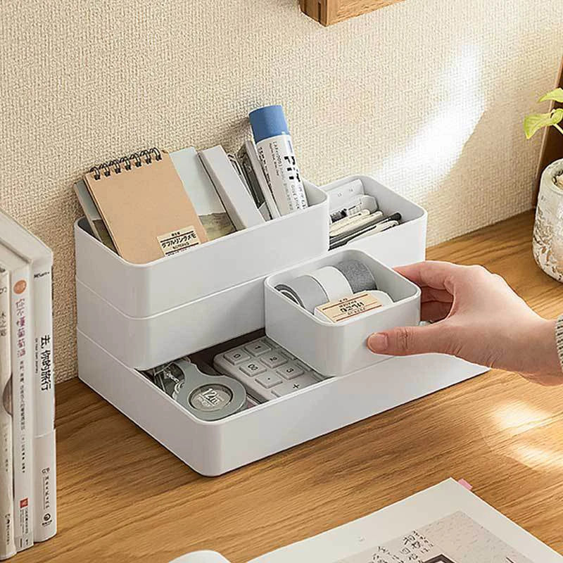 Drawerdesktop combo storage box